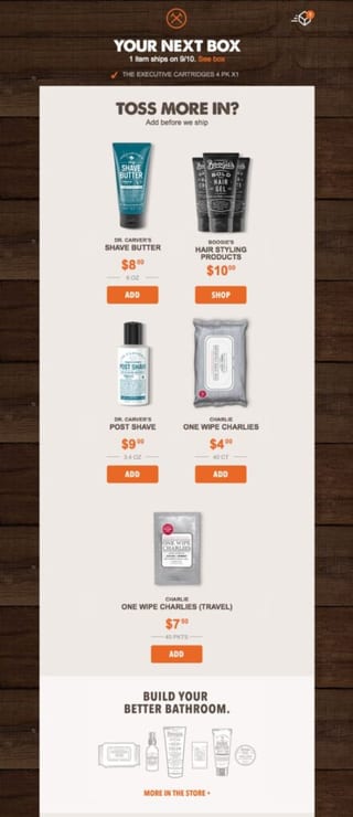 cross sell email 7