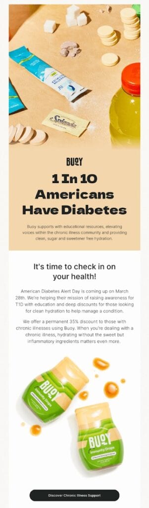 Buoy Diabetes Alert Day Newsletter