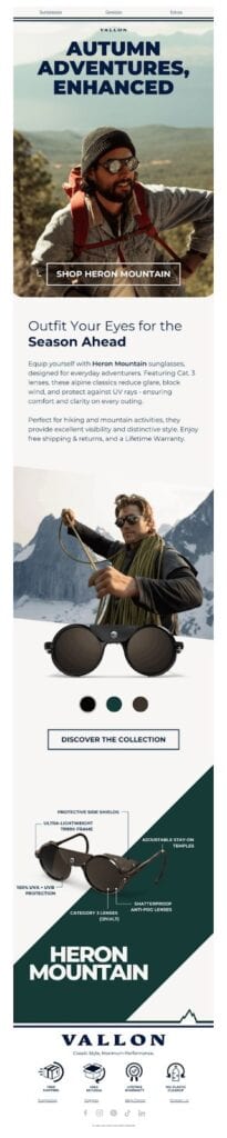 Vallon Fall Eyeware Newsletter