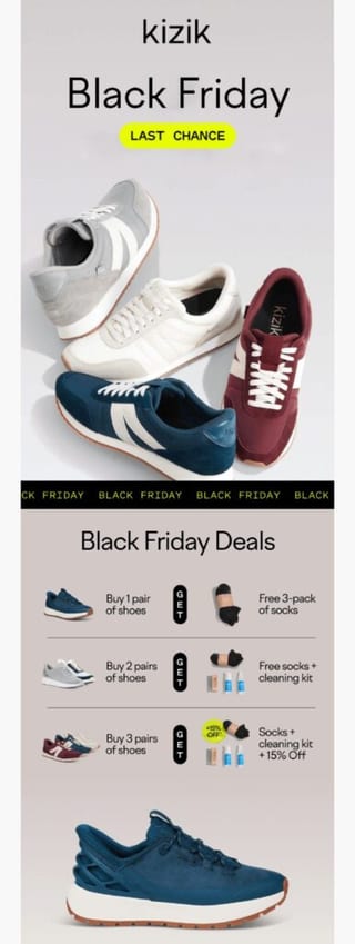 december email example 1