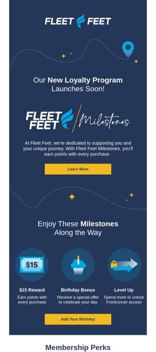 loyalty program email