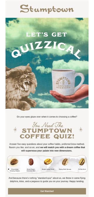interactive quizzes to increase subscriber engagment