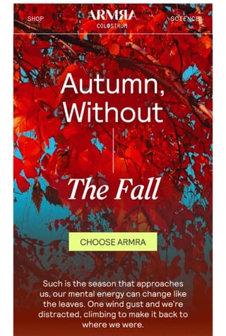 autumn equinox email example