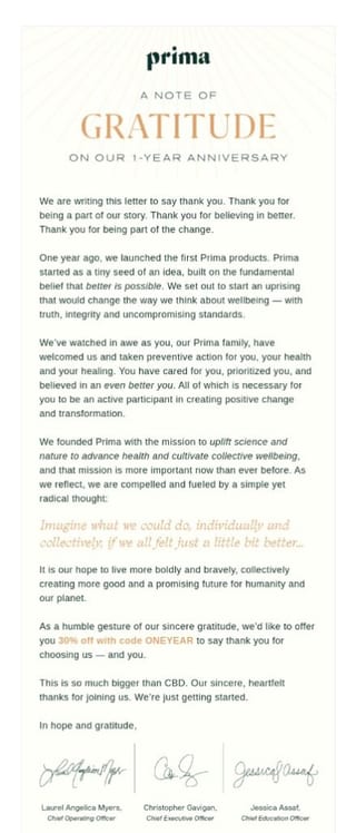 Gratitude Day newsletter ideas - See full version at the source