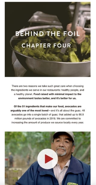 Welcome email example