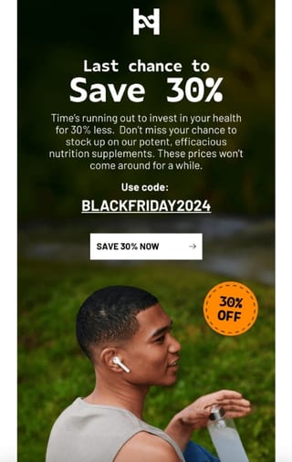 Welcome email example