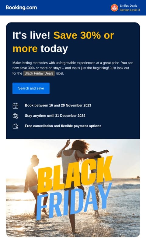 Best time to send black friday emails