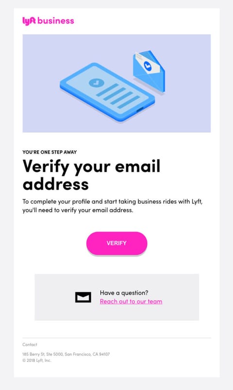 Customer support along with double opt-in email