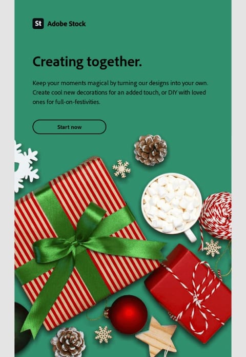 How to create a holiday email campaign example