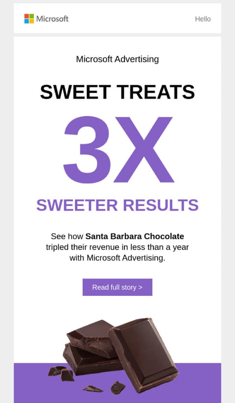 email advertising template