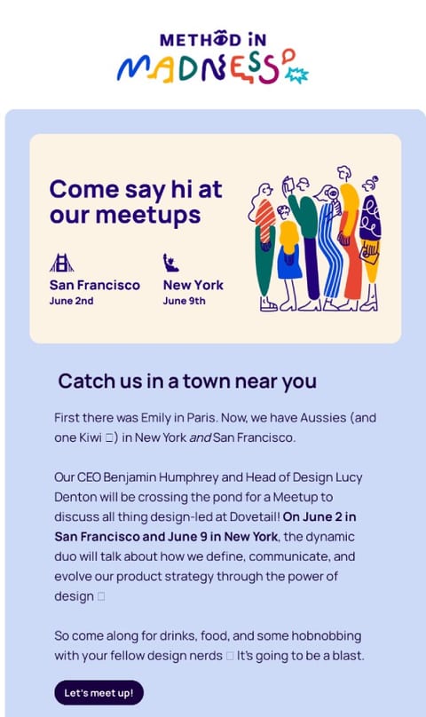 event invitation email