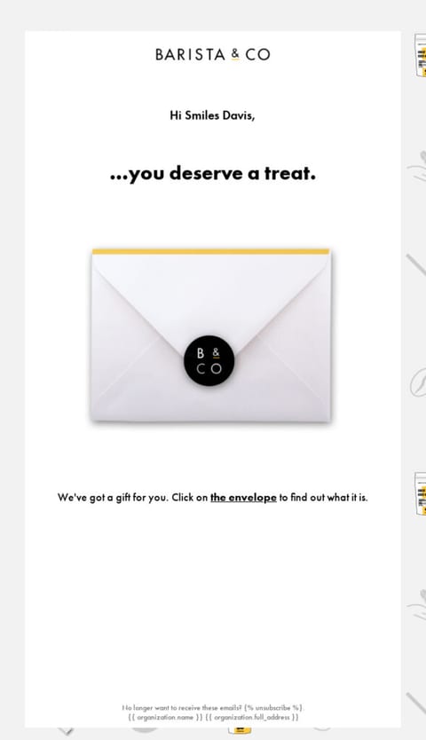 loyalty email template