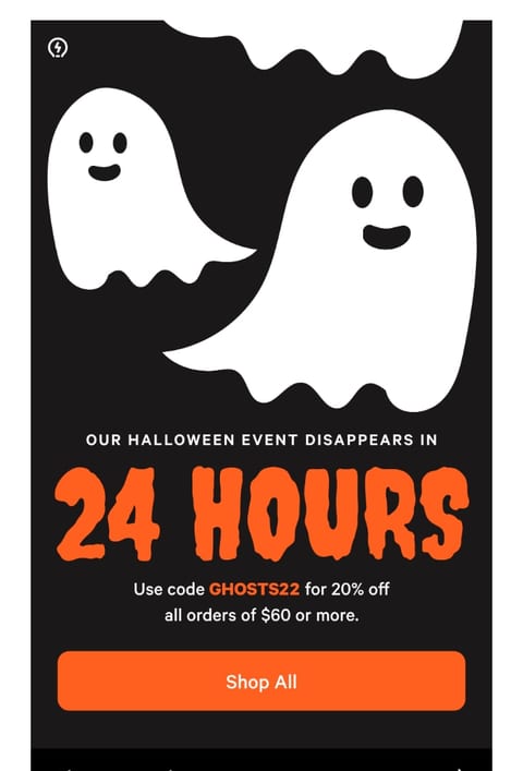 Baron Fig Halloween Email