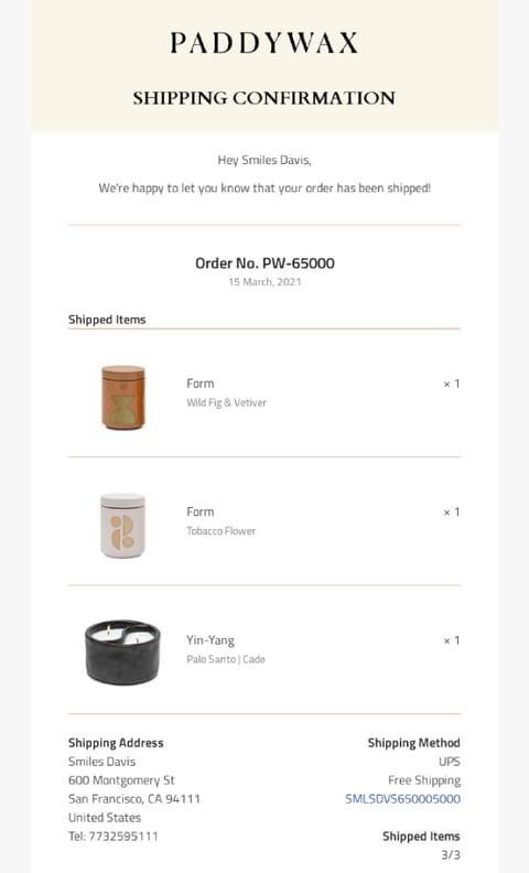 payment processes example