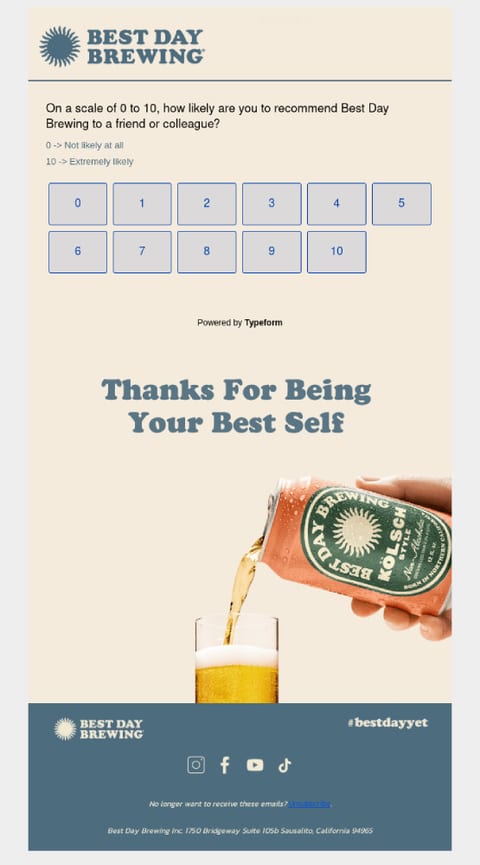post purchase email 3