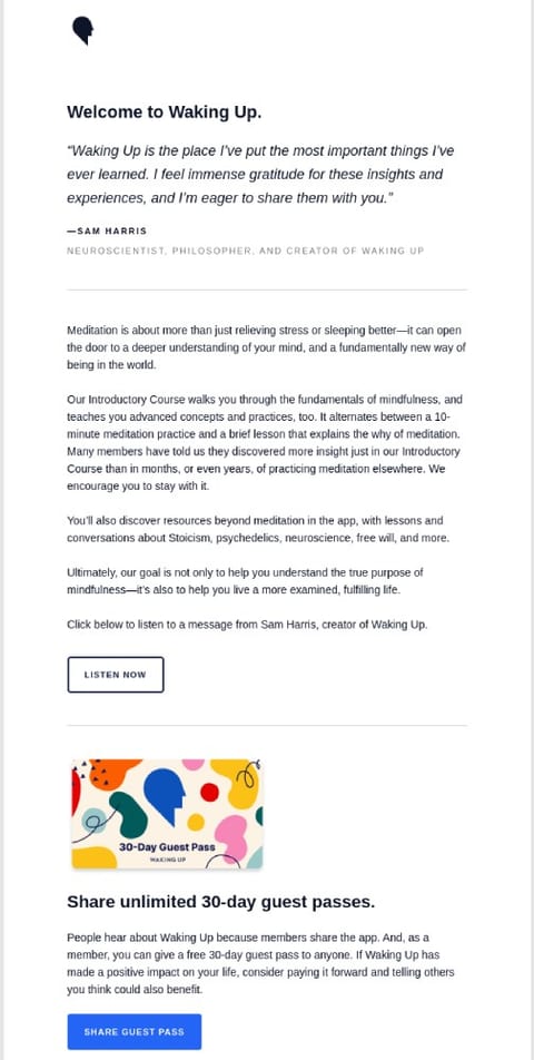 trigger email example