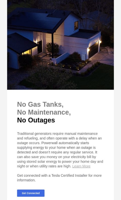 Nurture campaign for power industry