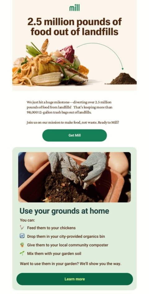 email trend email example