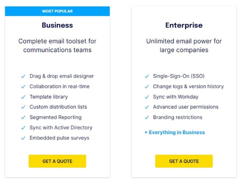 Staffbase Pricing Options