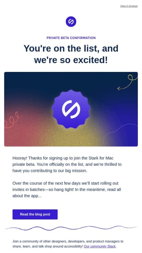 form submission confirmation email