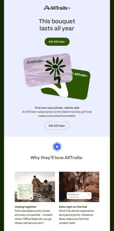 valentines day promise email example