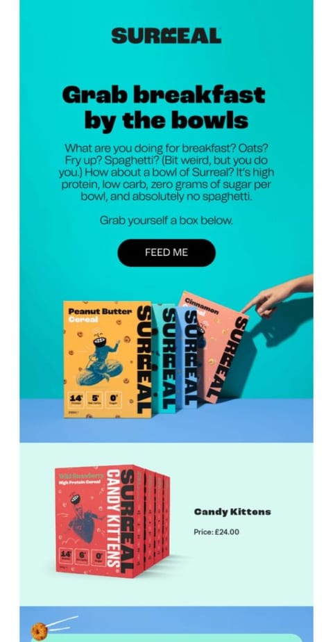 abandoned cart email example