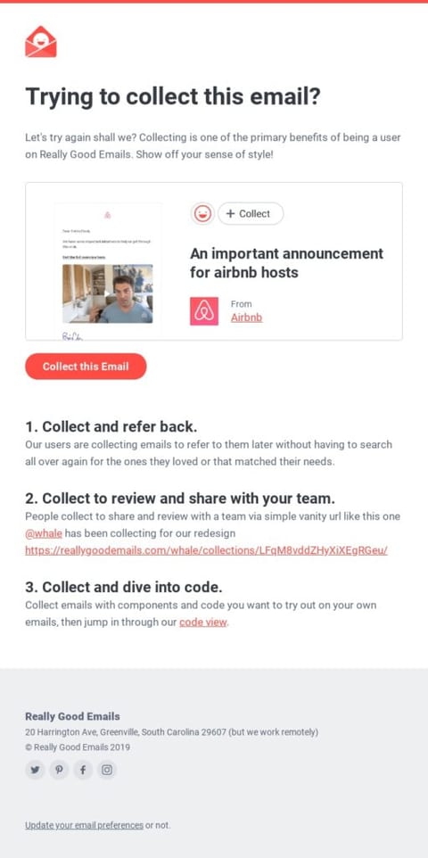 Follow-up email format