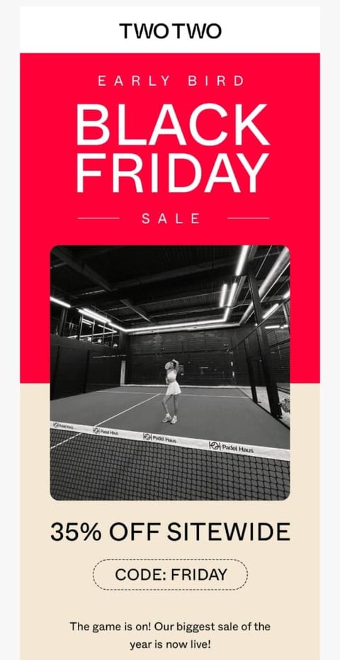 An email from TWOTWO