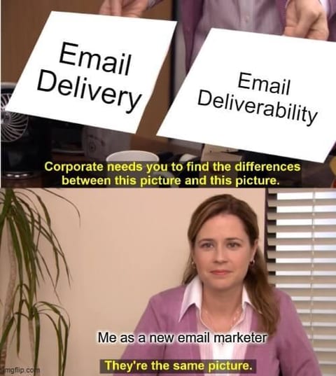 Email Delivery deliverability meme