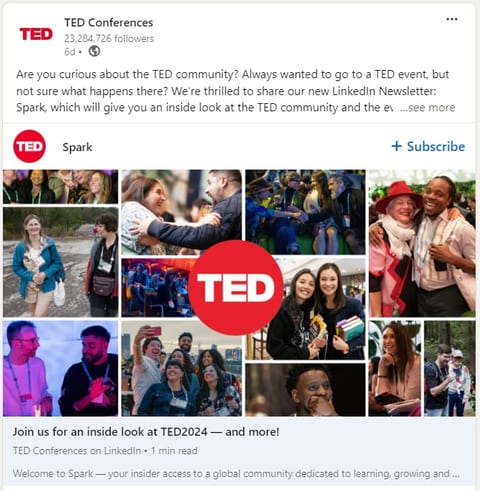 ted linkedin