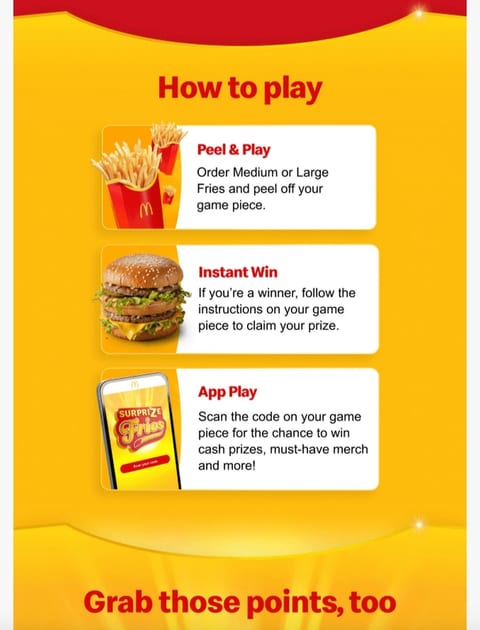 McDonalds Gamified Email