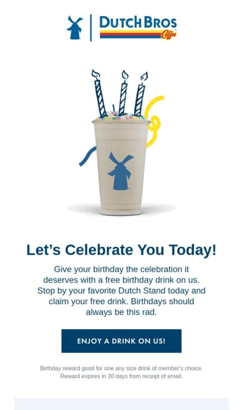 Dutch Bros customer segment example