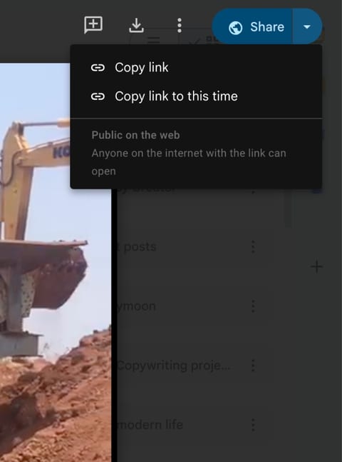 Gdrive video upload step
