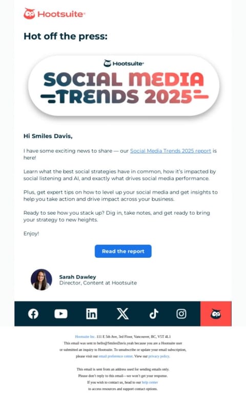 local email social media promo