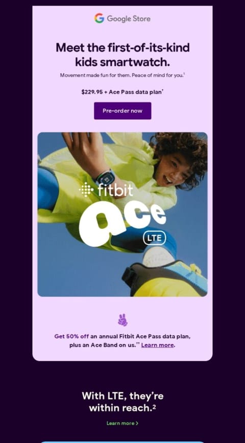 pre-order announcement example