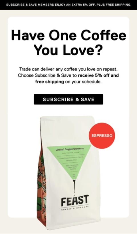 triggered email campaign example