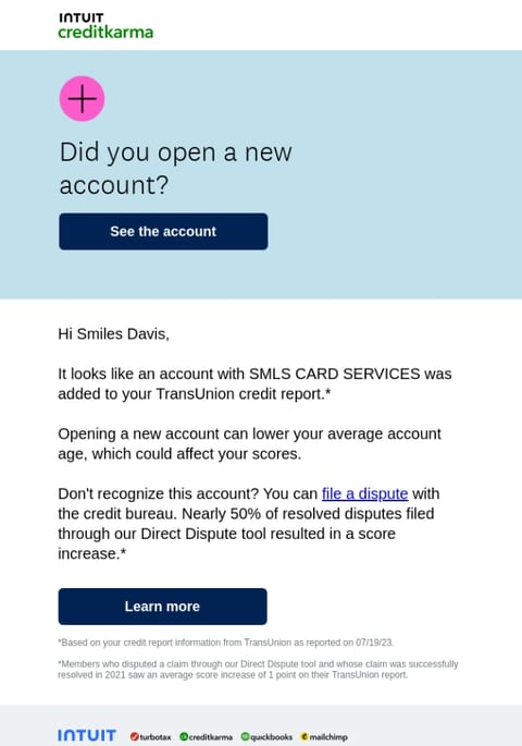 transactional example finance