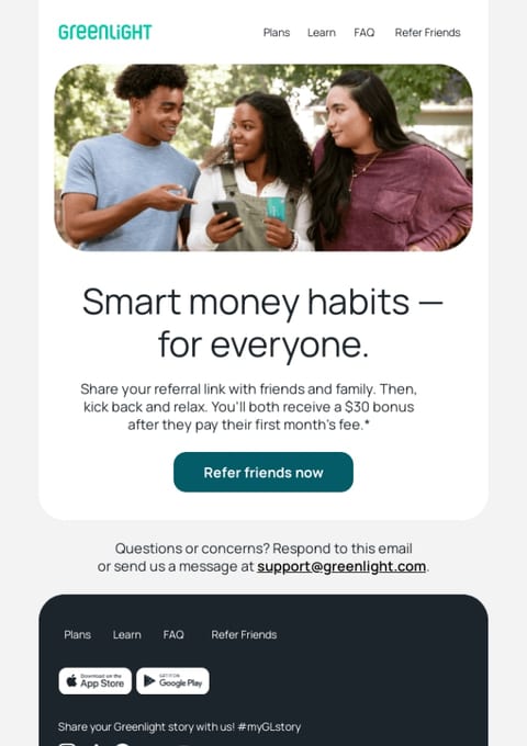 welcome finance email example