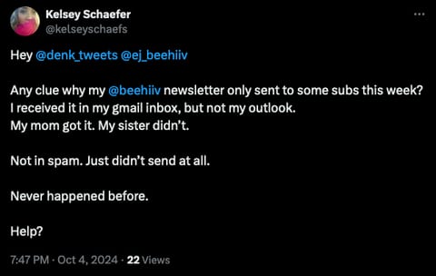 Tweet by Kelsey Schaefer