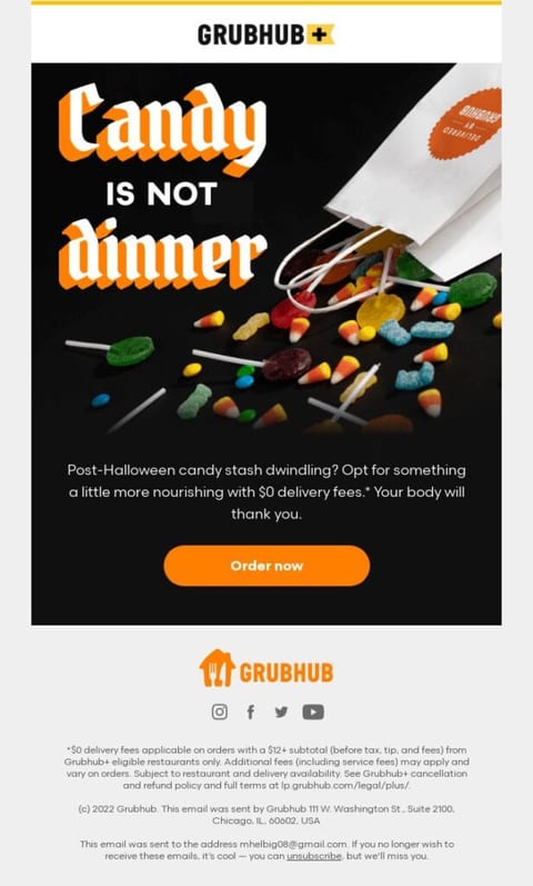 halloween email subject line example 4