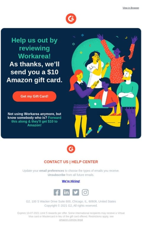 email survey example 7