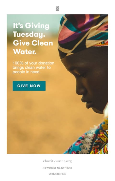 giving tuesday email example 5