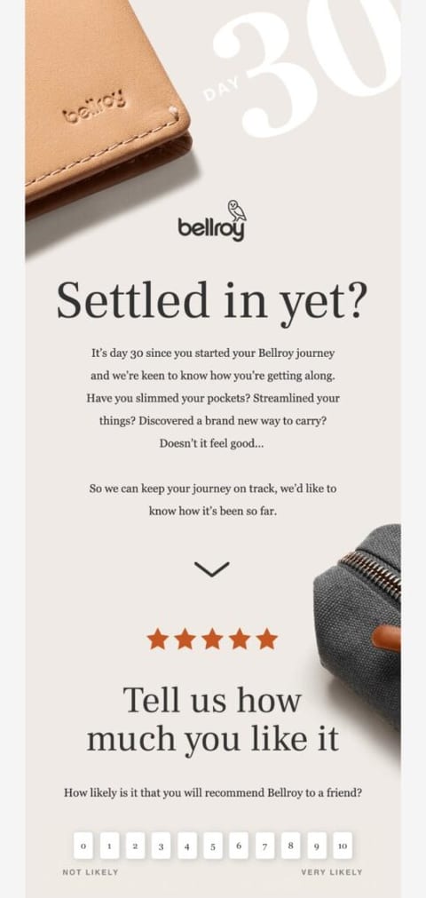 survey email example 1