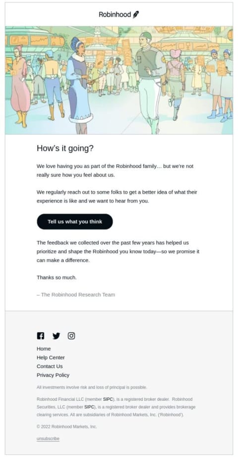 survey email example 5