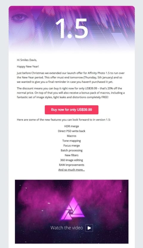 final reminder email example