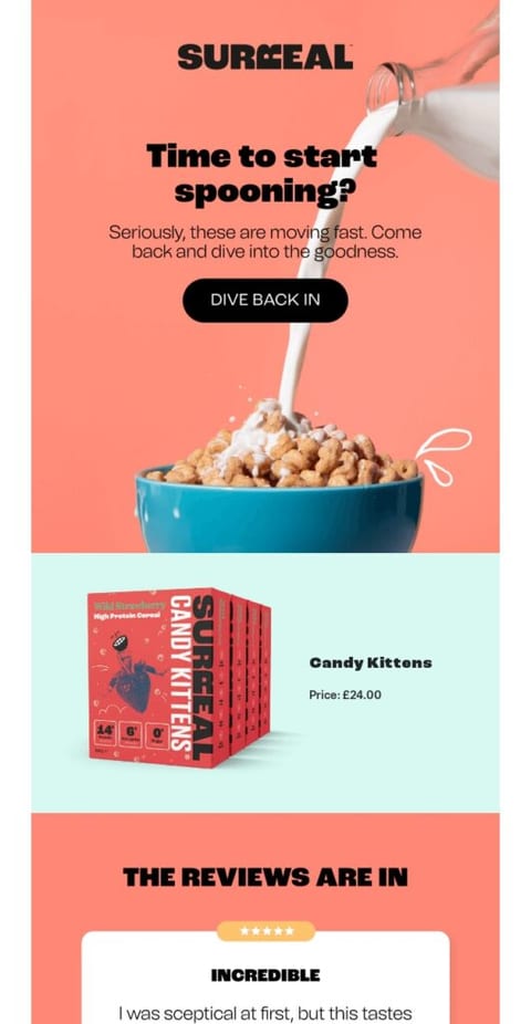re-engagement email example