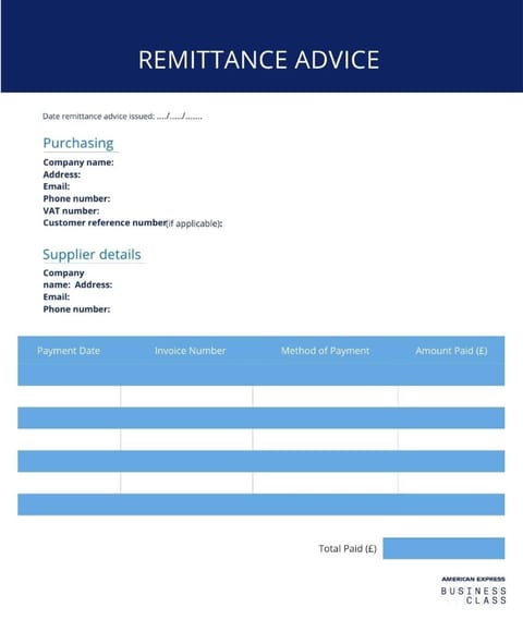 remittance email example