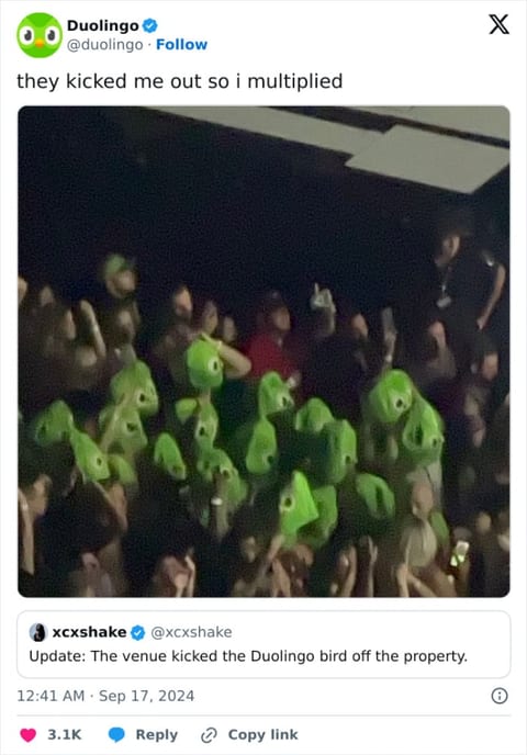 duolingo guerrilla marketing example