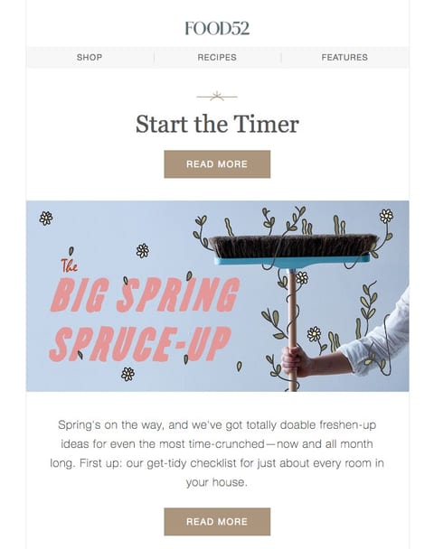 Spring cleaning guide - may newsletter ideas