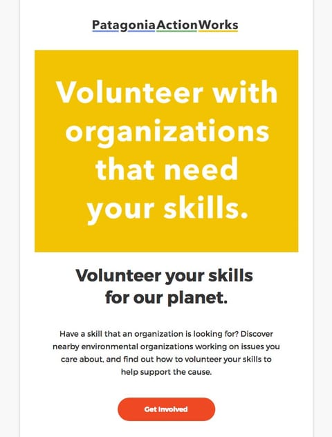 volunteer week - April newsletter idea